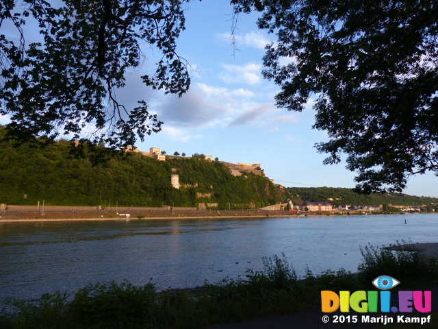 FZ016146 Burg Ehrenbreitstein from across Rhine